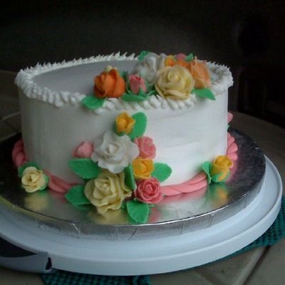 Top Tier Of Final Wilton Class Cake