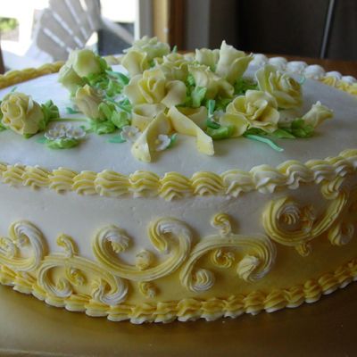 Yellow Rose Side View