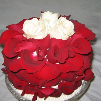 Bouqet Cake Different Angle