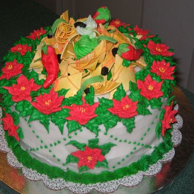 Feliz Navidad Cake