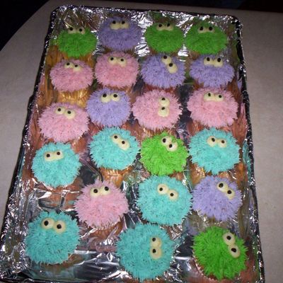 Monster Cupcakes