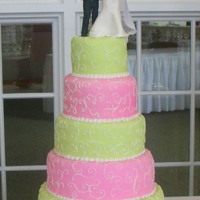 Lindsey Wedding Cake