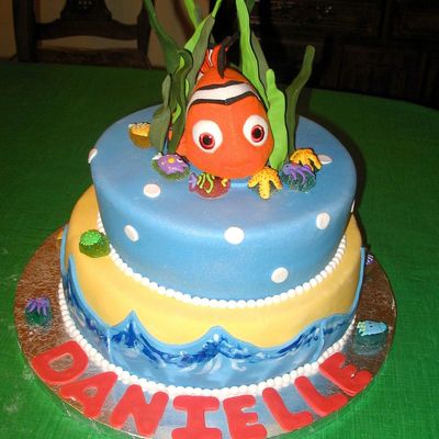 Underwater Nemo Cake