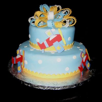 Plane Theme Baby Shower