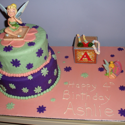 Tinkerbell Birthday Cake