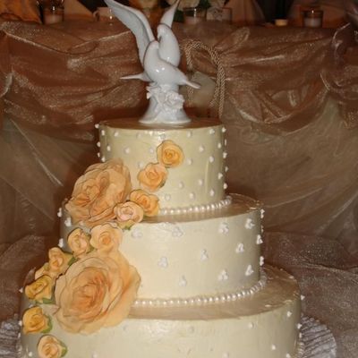 Buttercream Wedding Cake