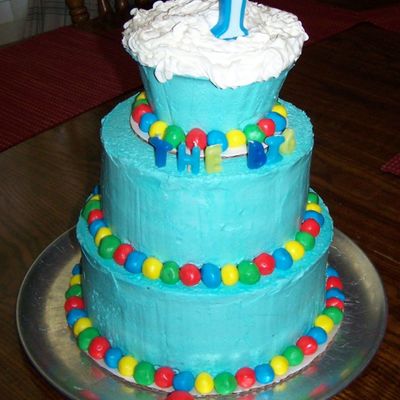 1St Birthday Cake And 1St Cake I Ever Made