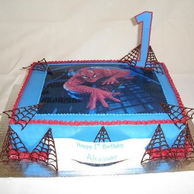 Alexander's 1St - Spiderman