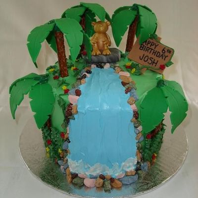 Jungle Run Cake