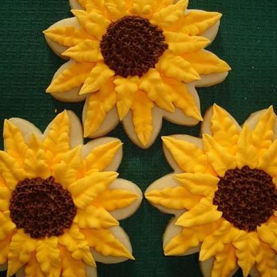 Sunflower Cookies