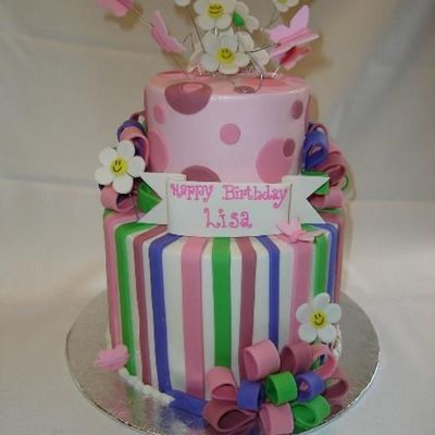 Butterflies And Flowers