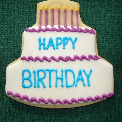 Birthday Cake Cookie