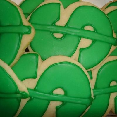 Dollar Sign Cookies