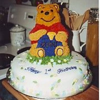Bc And Fondant Birthday Cake