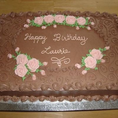 Laurie's Birthday Cake