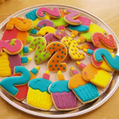 Cookies For My Twins Birthday Party