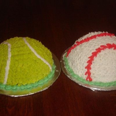 Sports Ball Cakes