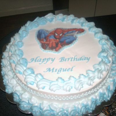 Spider-Man Birthday Cake