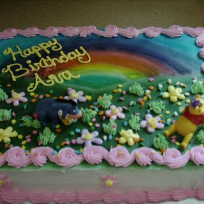 Ava's First Birthday Cake