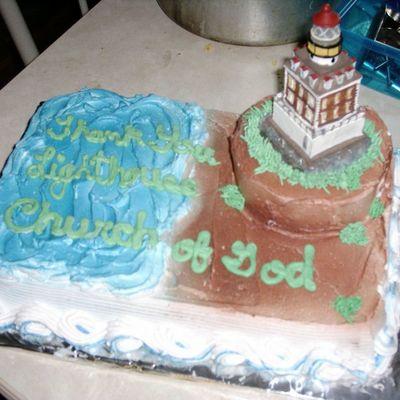 Thank You Cake For Mom's Church.