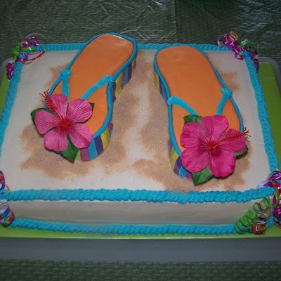 Flip Flop Cake