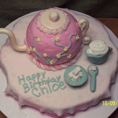 Tea Pot Cake