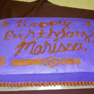 Western Birthday Cake