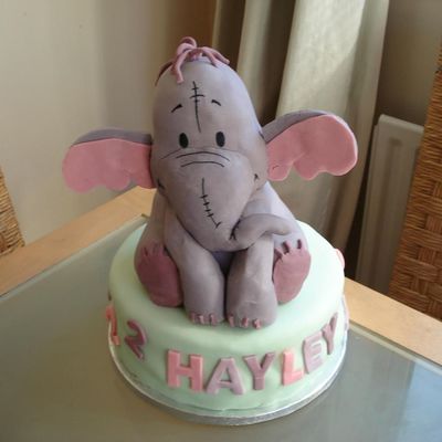 Heffalump Birthday Cake