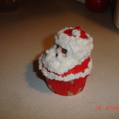 Santa Cupcakes