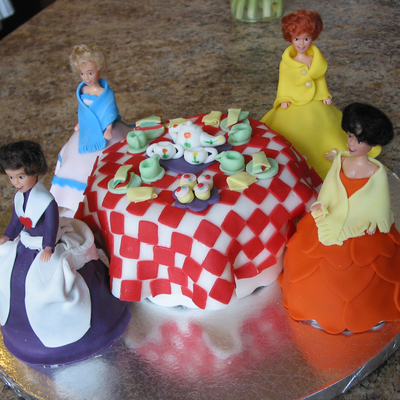 Old Fashioned Barbie Tea