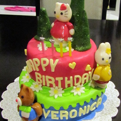 Hello Kitty Cake