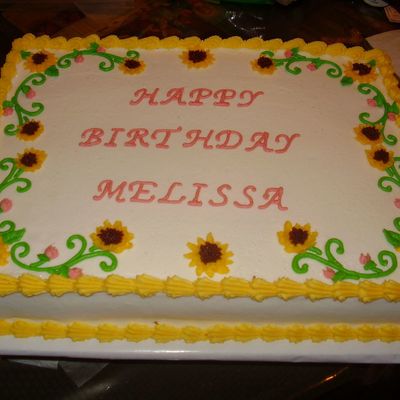 Sunflower Cake