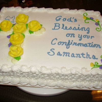 Confirmation Cake