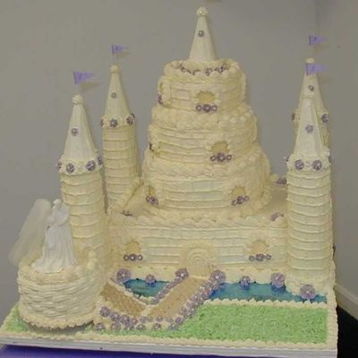 Castle Wedding Cake
