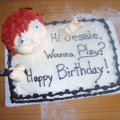 Chucky Birthday Cake