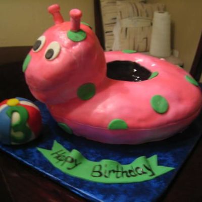 Pool Floaty Swim Cake