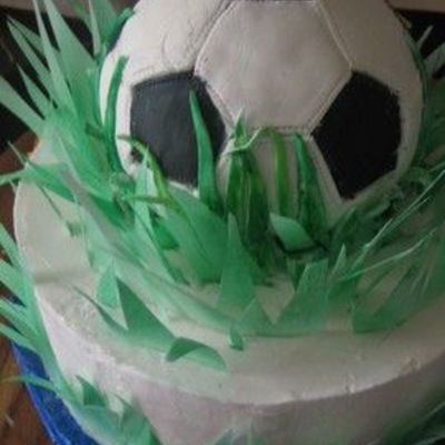 Soccer Ball In Field