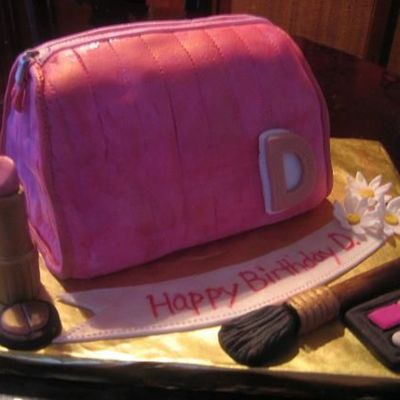 Pink Make Up Bag