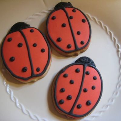 Ladybug Cookies