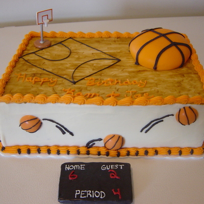 Basketball Cake