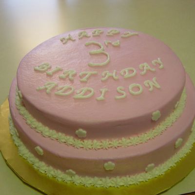 First Stacked Birthday Cake