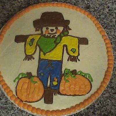 Scarecrow Cake