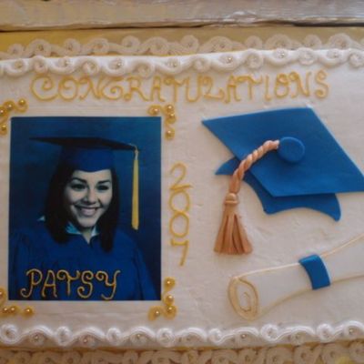 Graduate Edible Image