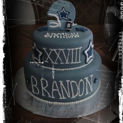Dallas Cowboys Birthday Cake