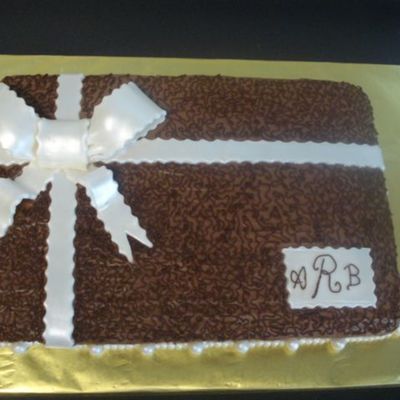 Bridal Shower Gift Cake