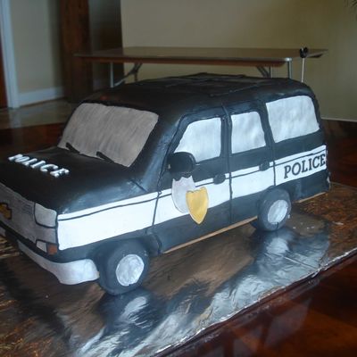 Police Tahoe Cake