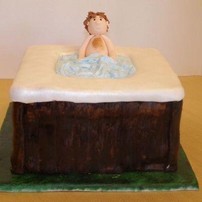 Hot Tub Cake