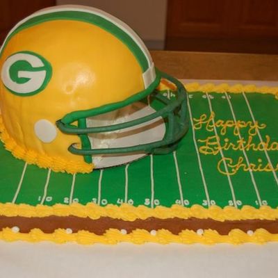 Green Bay Packers Cake