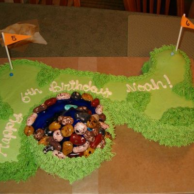 Putt-Putt Cake