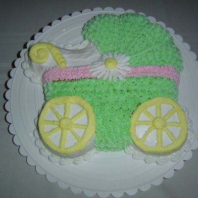 Baby Buggy Cake